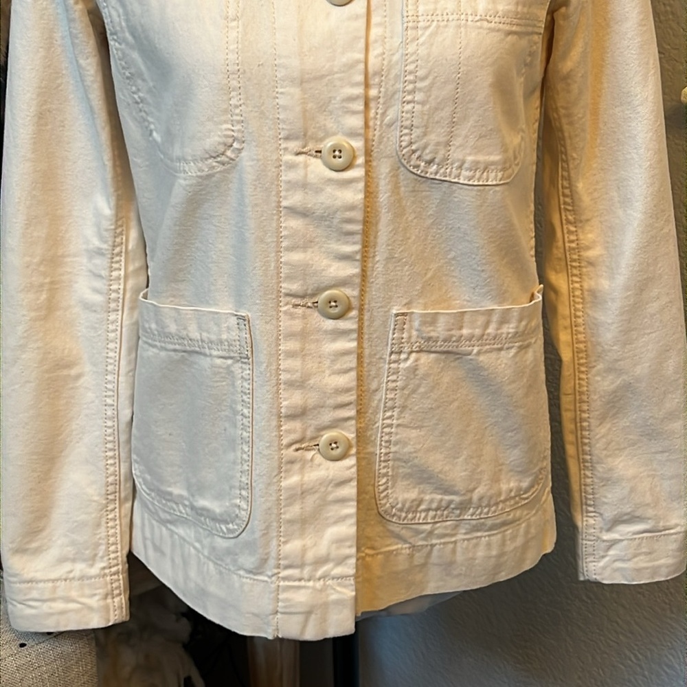 Everlane Denim Chore Jean Jacket Size XXS - Picture 4 of 10